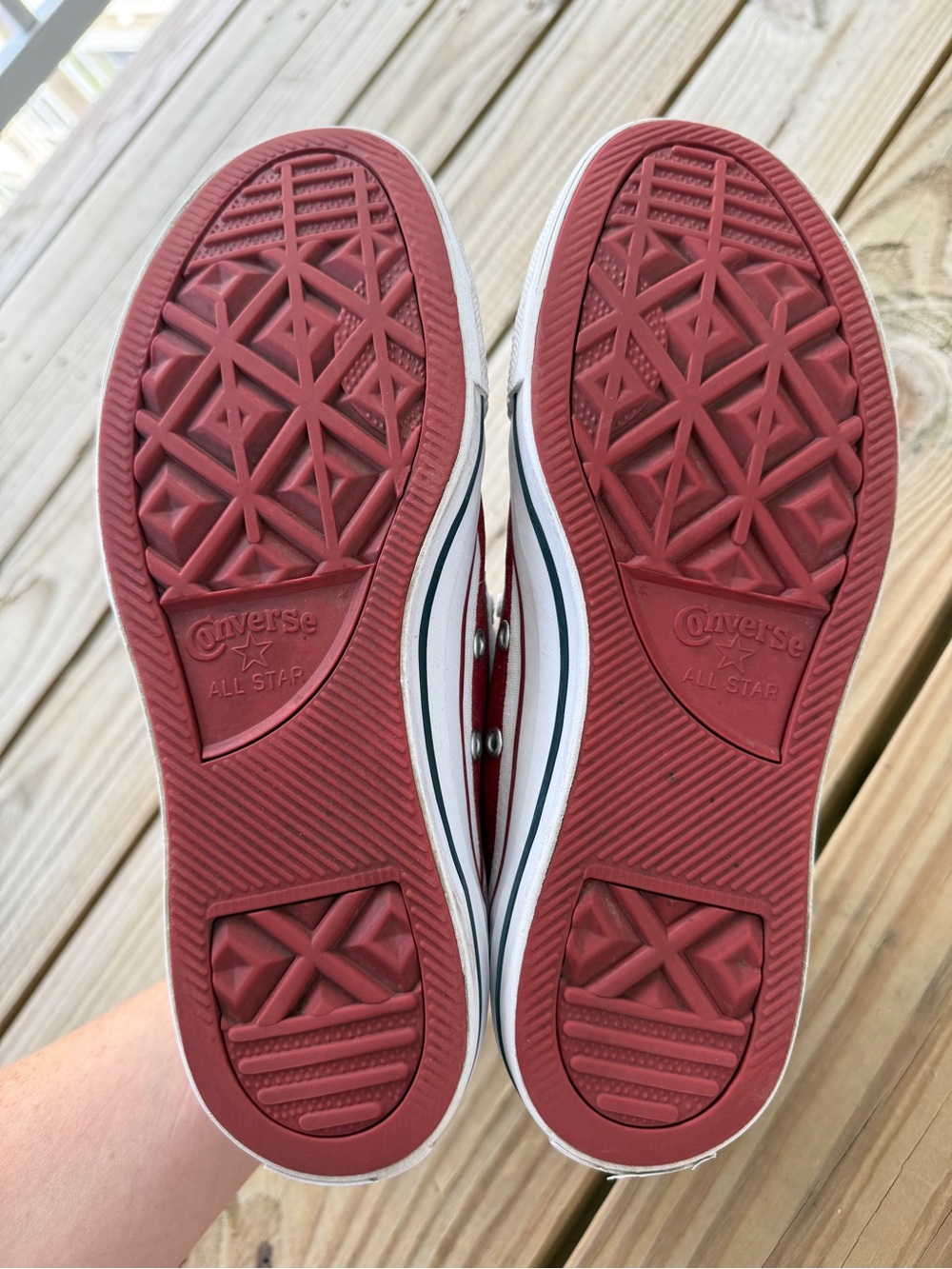 Converse All Star USA Women’s 7 American Flag Red White Blue Low M3494 - Picture 7 of 8